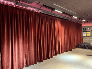Velvet wall drapes for sale uk