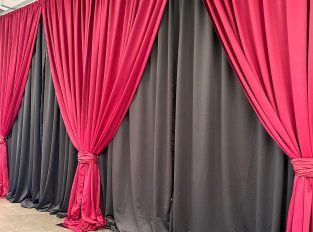 Double walled Luna drapes